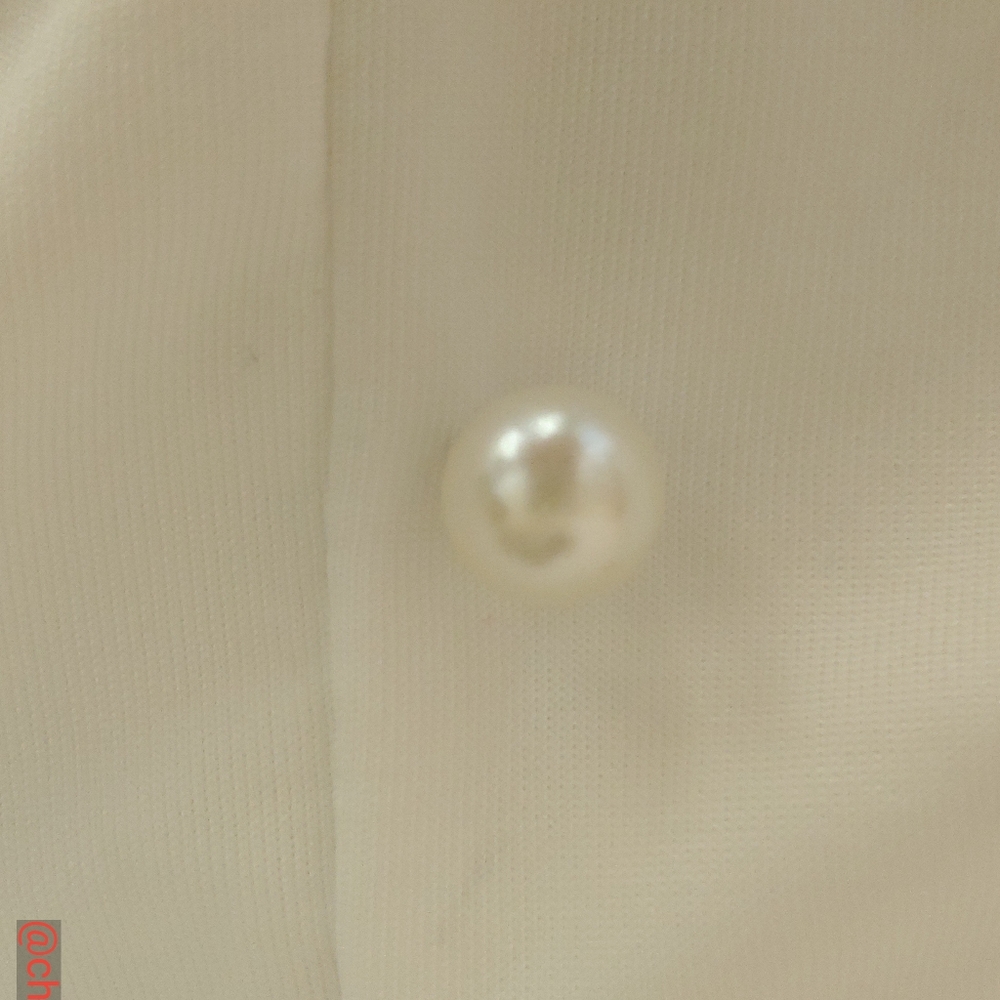 White hi low nightgown w/ sash - Picture 6 of 6